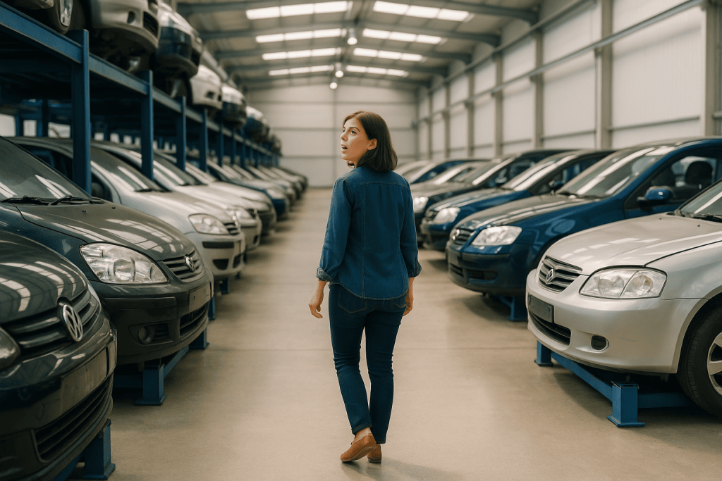 se puede comprar un coche de desguace