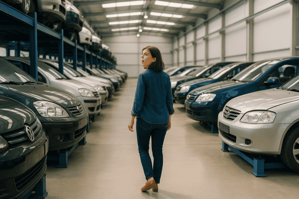 se puede comprar un coche de desguace